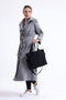 Zoozie Bags Bolso Tote de Lona Negro